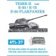 Metal Tracks for 1/35 TIGER II late /E-50/E-75/E-50 FLAKPANZER (210 links)