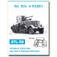 Metal Tracks for 1/35 German SdKfz.9 Famo (Late Type) (110 links)