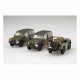 1/72 JGSDF 1/2t Truck (for Army Unit) w/Painted Pedestal for Display [Mi12 EX1]