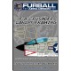 1/48 F-8 Crusader Canopy Frames Decals for Hasegawa kit (water-slide)