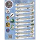 Decals for 1/48 Airwing All Stars Intruders Part 1 A-6A/E "CAG" 1969-1977