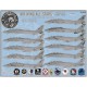 Decals for 1/48 Air Wing All Stars: Tomcats Part II F-14 A/B Lo-Viz Tomcat CAGs