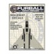 1/48 F-4 USN Black, Dark Gull Gray & Engine Gray Walkways Decals for Academy kit