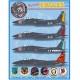 Decals for 1/48 USAF McDonnell Douglas F-15C/E Eagle "Heritage Eagles"