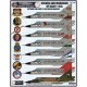 Decals for 1/48 USAF Convair F-102A Delta Dagger Colours & Markings