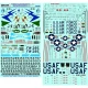 Decals for 1/48 Colours & Markings of USAF F-100s PT I