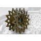 1/35 US Light Tank M3/M3A1/M3A3/M5 Drive Sprockets (14-teeth, Early)