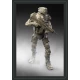 1/20 LRRU-R (Long Range Recon Unit Robot) Full Stand Resin Figure