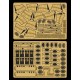 1/4105 Battlestar Pegasus Exterior Detail set for Moebius kit