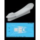 1/1400 USS Enterprise NCC-1701-E Deflector Correction set for AMT kit