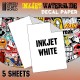 Waterslide Decals - Inkjet White (5 sheets, A4, decal thickness: 13-14microns)