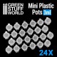 3ml Mini Plastic Pots (24pcs)