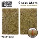 Grass Mat Cutouts - Brown Moor Fields (Height: 10-14mm, 2 mats, each 200 small tufts)