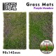 Grass Mat Cutouts - Purple Meadow (Height: 10mm, 2 mats, each produce 200 small tufts)