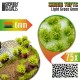 Shrub Tufts - Self-adhesive Light Green Blossom (Fiber 6mm high, Plastic sheet 7x14cm)
