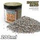Extra Thick Hobby Sand #Dark Grey (200ml) Size of Grain: Approx. 2-5mm