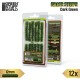 Model Grass Tuft Strips #Dark Green (Fiber 12mm high, Length 6cm, Sheet 7x14cm)