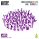 1/48 Small Transparent PURPLE Resin Crystals (80pcs, height: 6-10 mm)