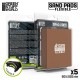 Flexible Sand Pads Grit #2500 Colour DARK BROWN (5pcs, each 100x80x5mm)