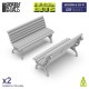1/48 Modern/Sci-fi - City Benches (2pcs)