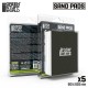 Rigid Sanding Pads #180 grit (100x80mm, 5mm thick, 5pcs)