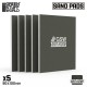 Rigid Sanding Pads #1200 grit (100x80mm, 5mm thick, 5pcs)