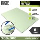 6mm Polystyrene Open-Cell XPS Foam (200 x 300mm, density: 33 kg/m&amp;sup3;)