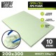 10mm Polystyrene Open-Cell XPS Foam (200 x 300mm, density: 33 kg/m&amp;sup3;)