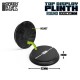 Lacquered Black MDF Wood Round Display Bases (top 10cm, height: 18mm)