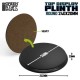 Black MDF Wood Round Display Plinth (top dia 240mm, Height: 18mm)