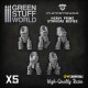 Puppetswar Heavy Prime Strikers Bodies for 28/32mm Wargame Miniatures