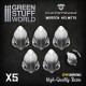 Puppetswar Warden Helmets for 28/32mm Wargame Miniatures