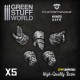 Puppetswar Hands - Left for 28/32mm Wargame Miniatures