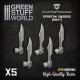 Puppetswar Spartan Swords - Right Hands for 28/32mm Wargame Miniatures