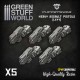 Puppetswar Heavy Assault Pistols - Left Hands for 28/32mm Wargame Miniatures