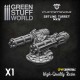 Puppetswar Gatling Turret for 28/32mm Wargame Miniatures