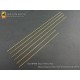 Brass Hollow Pipe (Round, Outer Diameter: 0.7mm, Inner Diameter: 0.34mm)