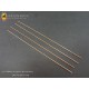 Phosphor Bronze Rod (Round, Diameter: 1.0mm, Length: 150mm)(4pcs)
