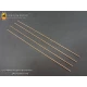 Phosphor Bronze Rod (Round, Diameter: 1.0mm, Length: 150mm)(4pcs)