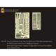 Mounting Brackets for 1/35 WWII StuG.III Ausf.G Late Skirts(Non-Swinging) for Dragon kits