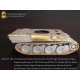 1/35 WWII SdKfz.171 Panther D/A Racks & Brass Storage Tube& Exhaust Pipes Brackets