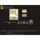1/35 Panther Ausf.F 7.5cm KwK 42 L/100 Barrel w/Muzzle Brake & Ammo Box for Dragon kits