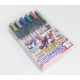 Gundam Metallic Marker Set (6 Colours Pen)