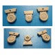 1/48 Su-17/22 Wheel set for Kitty Hawk kits