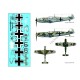 Decals for 1/32 Messerschmitt Bf 109 E-4 Black 9 Schnauzl (yellow 1)