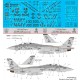 1/32 F-14A Jolly Rogers low Visibility USS NIMITZ Decal for Trumpeter kit