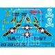 Decal for 1/32 F-14A Jolly Rogers USS Theodore Roosevelt