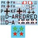 Decals for 1/72 Hungarian/Russian/German Dornier Do-215 B/Do-17 S
