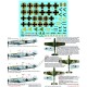 Decals for 1/72 Me Bf 109 E 1/3/4 (Kieki, Grace, Fortuna, Motti)