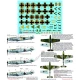 Decals for 1/72 Me Bf 109 E 1/3/4 (Kieki, Grace, Fortuna, Motti)